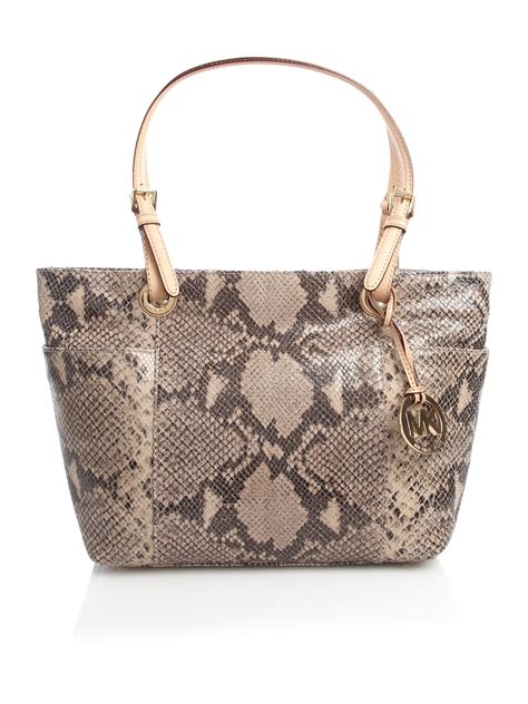 michael kors snakeskin purses|snakeskin michael kors collection handbags.